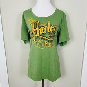 Harley-Davidson Sturgis South Dakota Green Tee